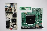 Lutema Television Repair Kit for TCL 65S453 with TV Main Board + Power Supply + TCon + Cables