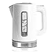 Price comparison product image Duronic Electric Kettle EK30 WE | White 1.5L Fast Boil Kettle | Eco 3000W Variable Temperature Control | Keep Warm Function | Energy Efficient | Insulated Cool Touch | Cordless 360 Base | Multi-Use