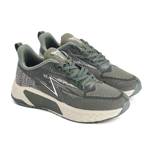 Image of ASIAN Powerplay-37 Men's Running Shoes | Ultra Soft Cushion Midsole, Breathable Knit Upper, Lightweight Design, Durable TPR Grip Outsole & Comfort for Running, Gym & Daily Use