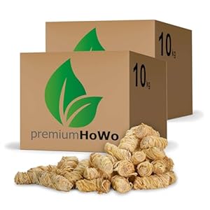 premiumHoWo Kamin- und Grillanzünder Holzwolle 20kg