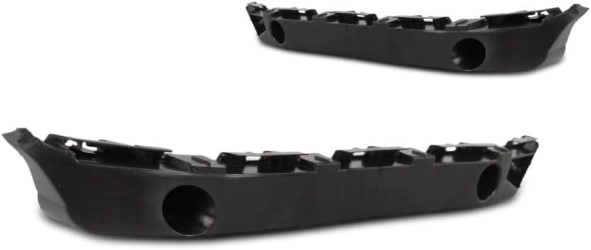 For Toyota Sienna 2014-2020 Bumper Cover Side Support Driver and Passenger Side | Pair | Front | Bumper To Fender | Plastic | Replacement For TO1042116, TO1043116 | 5211608010, 615343425320