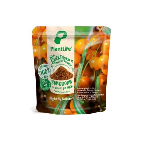 PlantLife BIO Sanddorn Pulver 350g Cover