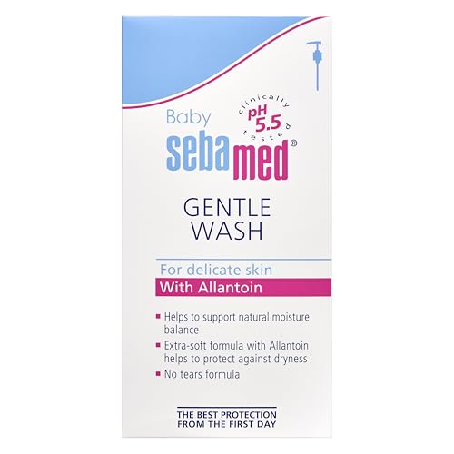 Image of Sebamed Baby Gentle Wash|pH 5.5|Baby Body Wash|Soap Free|Tear Free|1000 ml (Pack of 2)