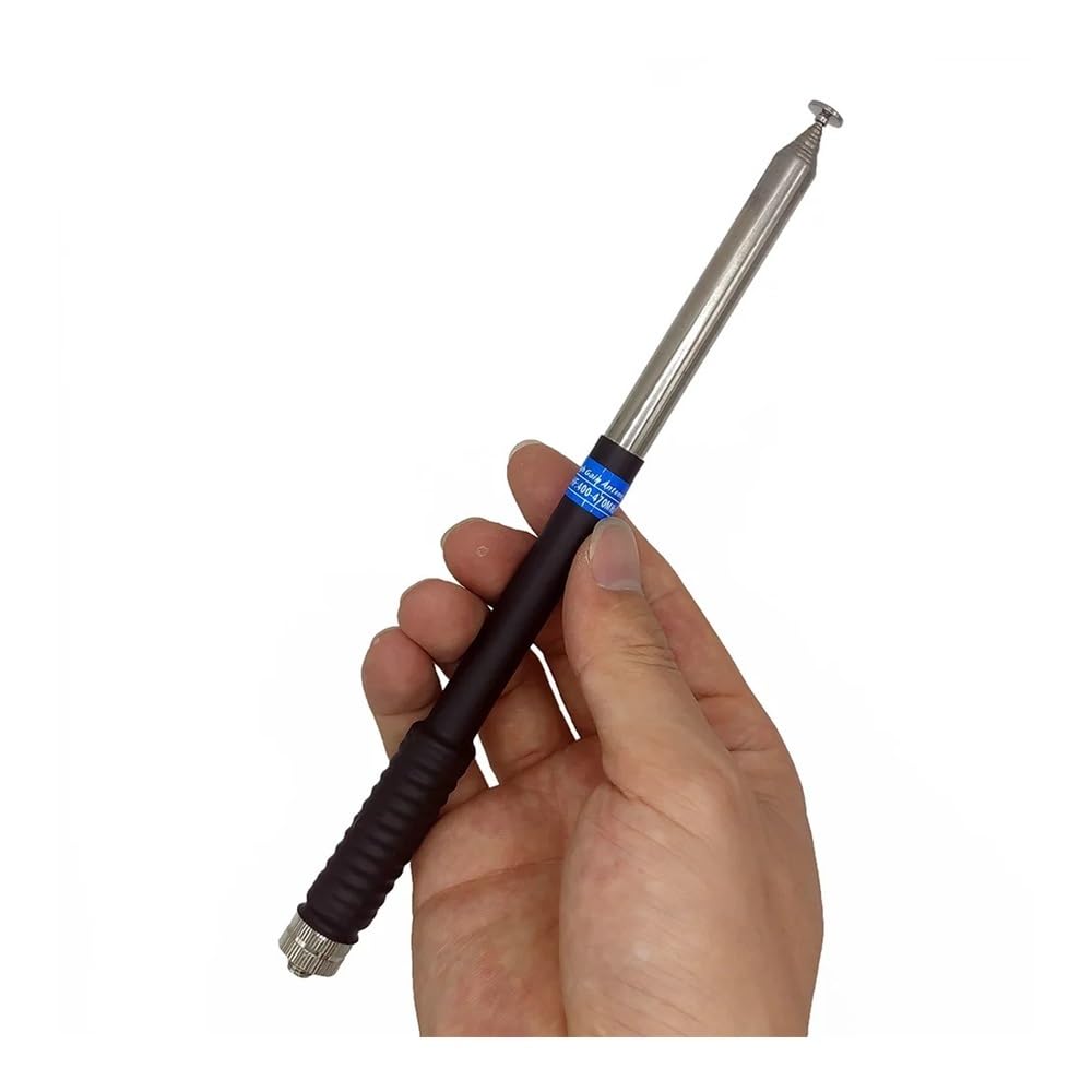 Antenne télescopique FP10120 SMA-femelle 212-1265 mm U/V for talkie-walkie for gain élevé adaptée for BAOFENG adaptée for KENWOOD adaptée for la radio bidirectionnelle QUANSHENG(1P VHF-1P UH