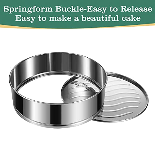 E-Gtong Springform Pan, Stainless Steel Springform Cake Pan thumb #2