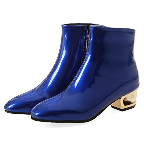 LUXMAX Donna Stivali con Tacco Grosso Basso di