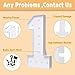 imprsv 4FT Marquee Light Up Letters for Birthday Party Decorations Large Marquee Letters for Wedding Event Bridal Shower Engagement Anniversarty Party Decor,Letter &