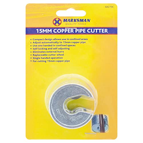 Automatic Pipe Cutter - Pipes Slicer, Copper 15Mm | Adjusting Locking Cutting Slice Tube Plumbing Hand Tool, Household DIY Plumbers Accessory, Strong & Durable 8 Automatic Pipe Cutter - Pipes Slicer, Copper 15Mm | Adjusting Locking Cutting Slice Tube Plumbing Hand Tool, Household DIY Plumbers Accessory, Strong & Durable - Image 8