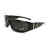 Mens Choppers Sunglasses Biker Motorcycle Logos Cross Skull All Black