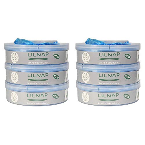 LILNAP - Navulverpakking compatibel met Sangenic Tommee Tippee, TEC en Sangenic Twist&Click