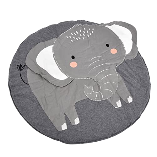 Baby Speelkleed Ronde Cartoon Olifant Patroon Zachte Katoenen Decoratie Kruipen Mat voor Kinderen - Afbeelding 8