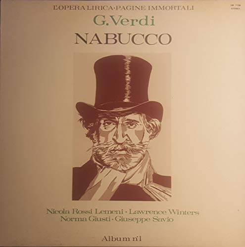 LP Giuseppe Verdi ‎– Nabucco. Album Nr.1 - L'opera lirica, pagine immortali, vinile
