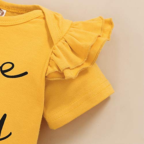 Image of Renotemy Newborn Infant Baby Girl Clothes Summer Outfits Infant Romper Pants Cute Toddler Girl Clothes Gift Set