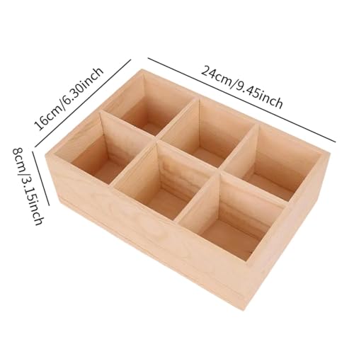 Organiseur de marqueurs DuskHaven à 6 compartiments pour optimiser le rangement des feutres