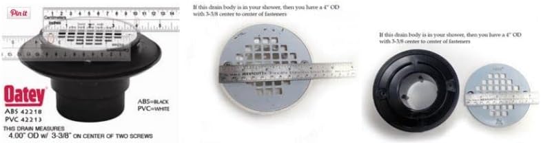 4 Inch Round Shower Drain Cover, Starfish Design