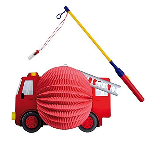 TIB Heyne - Feuerwehrauto + Laternenstab