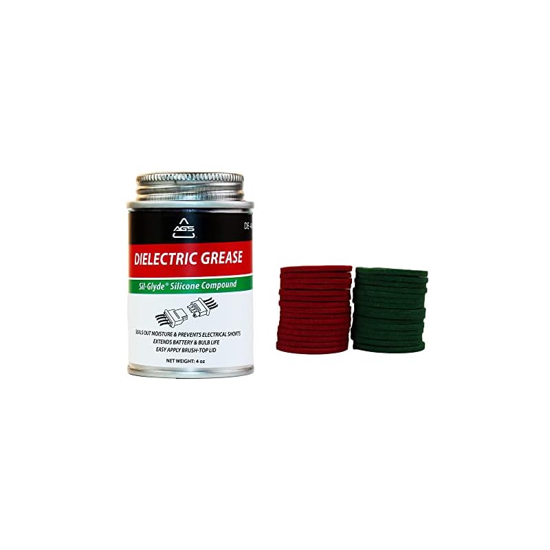 Ags-Company-Dielectric-Silicone-Grease-Compound-4Oz-Brush-Top-Can-With-30-Battery-Terminal-Washers-Automotive-Battery-Kit-10-Red-10-Green-Felt-Washers-And-Battery-Protectant-Grease 41nv cjqgzl. sl500 . ss800