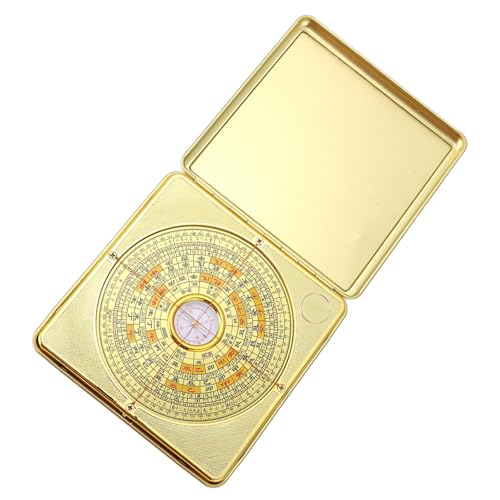 Brújula Feng Shui China Vintage de Latón 14.5cm