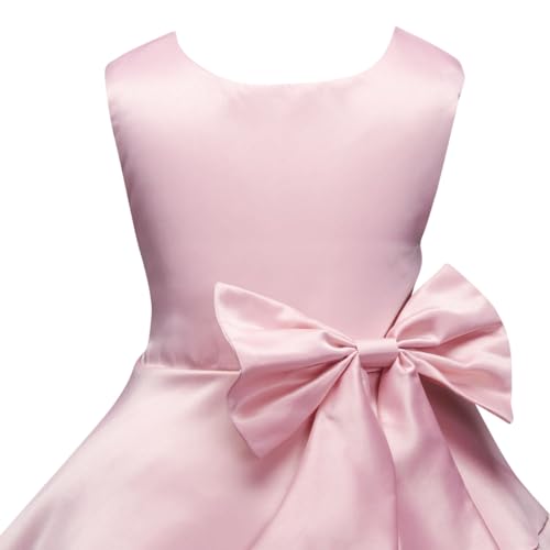 Image of Hopscotch Girl's Polyester Blend Fit and Flare Knee-Length Party Dresses