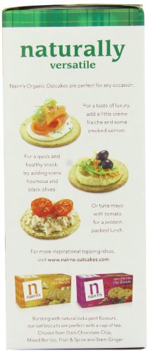 Nairn's Organic Oat Cake Crackers, 8.8-Ounce Boxes (Pack Of 6) #TOP1