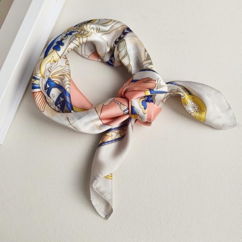 Elegant Vintage Silk pashmina shawls – Versatile,Stylish Square pashmina shawls,Headscarf,Neckwear,Fashion 45