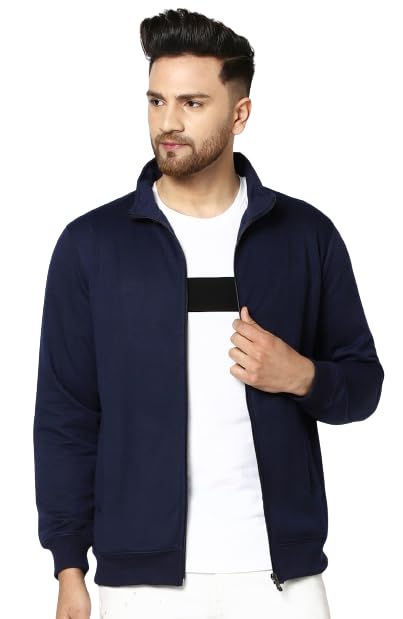 Image of AUSK Men Jacket for Winter || Winter Jacket with Full Zipper Casual and office wear Hoodie Jacket for Mens