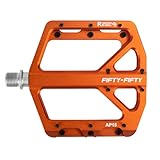 FIFTY-FIFTY Mountain Bike Pedals, Non-Slip and Aluminum Alloy Bicycle Flat Pedals,...
