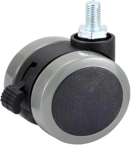 M8 Tornillo Ruedas Silenciosas de 2 Pulgadas para Mover Muebles sin Ruido 2
