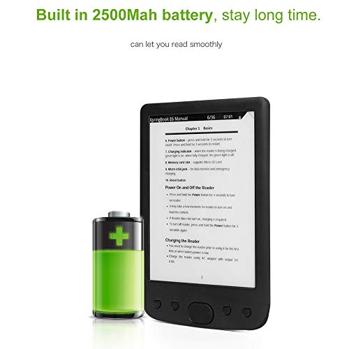 Varadyle BK-6025 Electronic Paper Book Reader 6.0 Inch Ink Screen E-Book Reader Waterproof 16G Memory 800 x 600 - Image 8