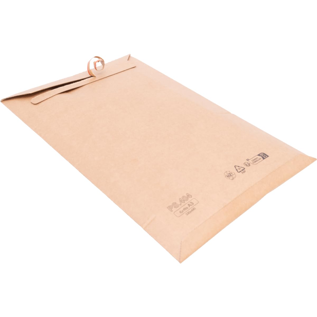 verpacking 100 Versandtaschen Karton 330 x 490 mm DIN A3 Premium Qualität Braun Wellpapp Versandtasche Kartonversandtasche