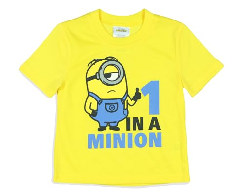 INTIMO Despicable Me Boys' Movie Minions 1 In A Minion Sleep Pajama Set Shorts3