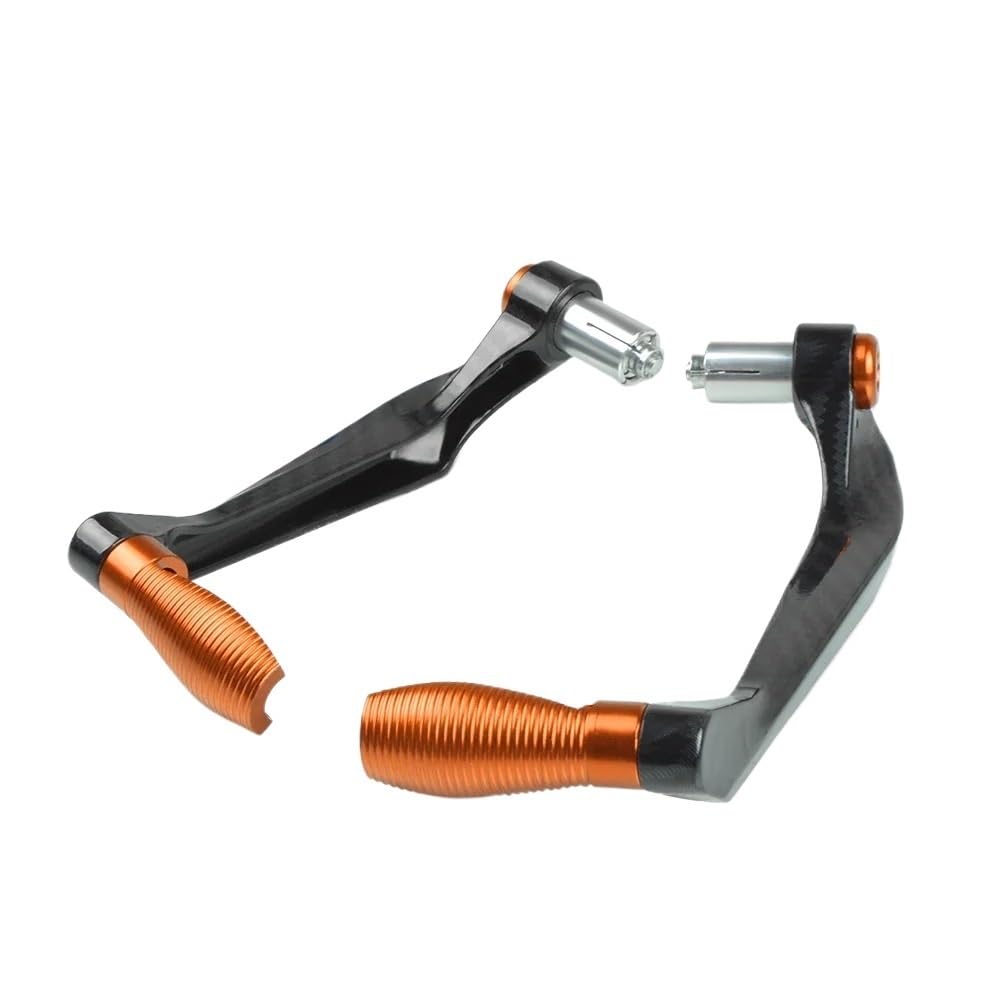 LPUYTRB Brake Guard Lever 1 Pair of Carbon Fiber Motorcycle Brake Clutch Levers Handlebar Protect Guard Aluminum for GSX-S1000 GSX S1000 2014-2019