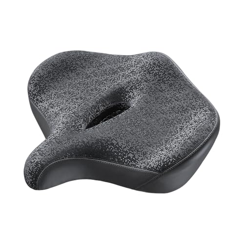 Cojines de asiento de bicicleta impermeables y duraderos, grandes y acolchados, adecuados para varios ciclistas, sillines de bicicleta acolchados gruesos