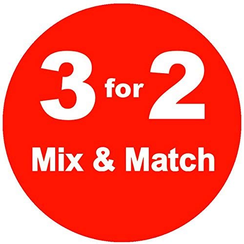 Price Stickers 3 for 2 Mix & Match Stickers - 30mm - 200