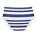 Joisal Nautical Stripes Blue White Cute Panties Girl Toddlers Underwear Floral Cotton Flower Briefs Underpants 2T