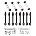 SafeBaby & Child Safety Locks for Cabinet Doors and Drawers. Pro Adhesive 14Locks +10Reuse. Adjustable Childproof Fridge Latch, Toilet Seat, Cupboard Dishwasher Catch, Dresser Closet, appliances.Brown