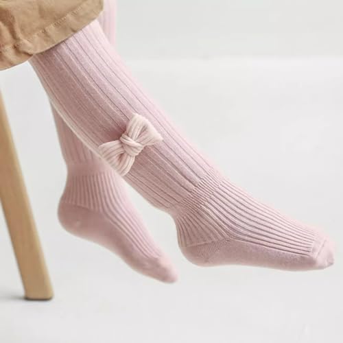 Toddler Baby Girl Fleece Lined Tights Kids Winter Thermal Leggings Cute Bowknot Thick Warm Footed Pantyhose Stockings4