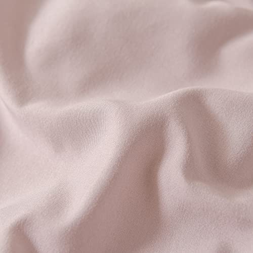 Sleepbella Queen Comforter Set, Dusty Pink Down Alternative Comforter Queen Size, Ultra Soft Brushed Microfiber Material, Extra Fluffy Comforter For All Seasons 3Pcs (1 Comforter, 2 Pillow Shams) #TOP6