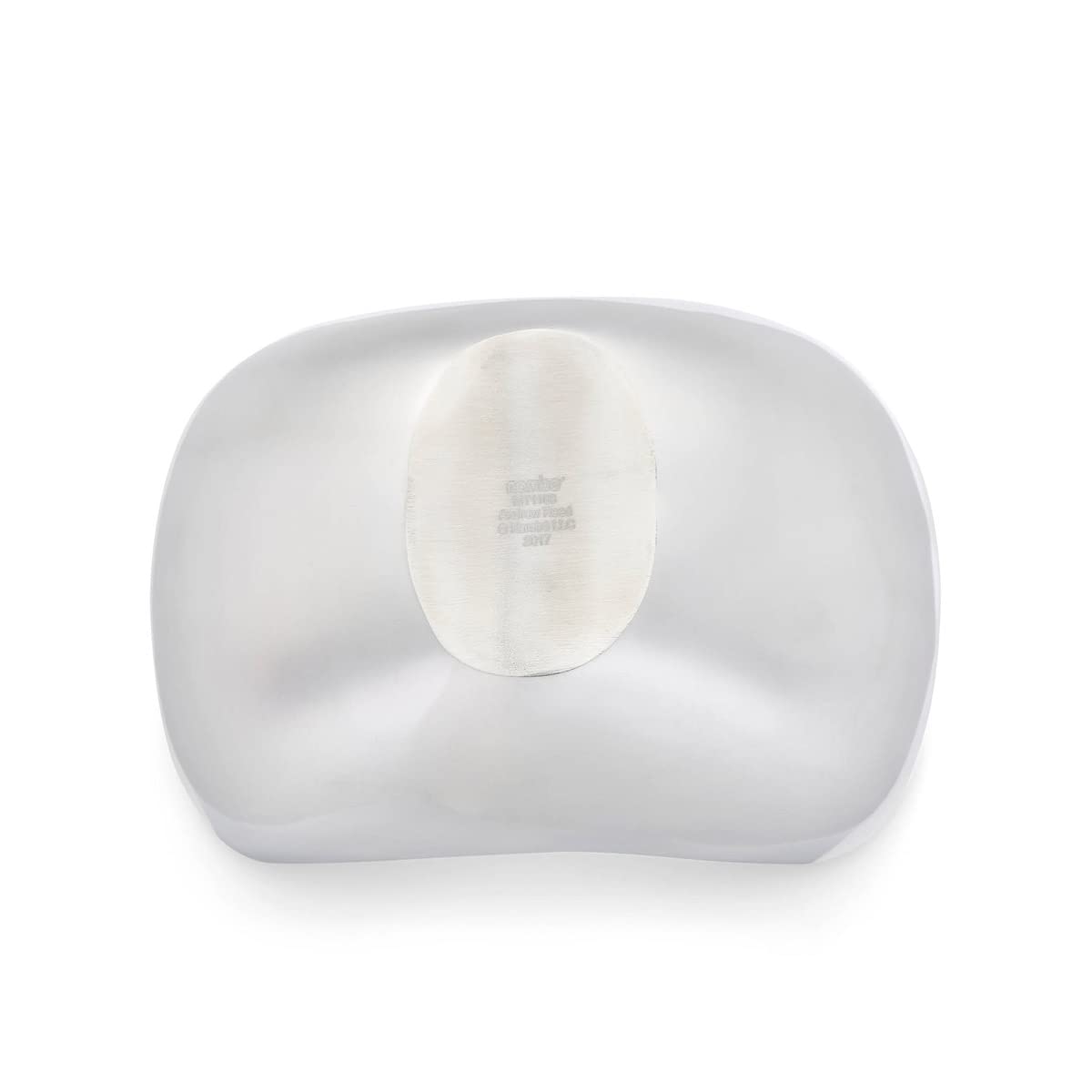 nambe Arc Bowl | Chillable Salad Serving Bowl for Entertaining | 46 Oz. Capacity - Measures at 9.5