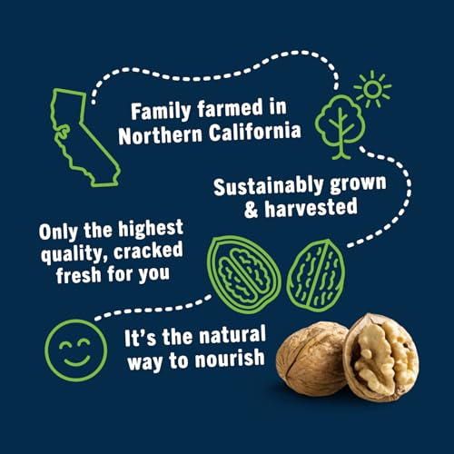 Image of Go a Little Nuts California In-Shell Walnuts, 2 lb. Bag, Farm Fresh, Non-GMO, Kosher, Heart-Healthy Omega-3, High Protein, Vegan Snack