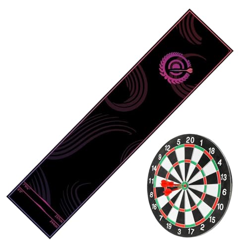 Tapis de fléchettes antidérapant oche avec ligne de lancer pour club sportif et dortoir
