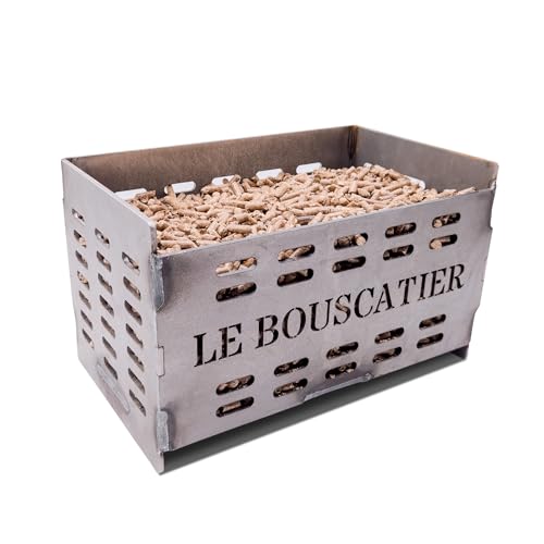 Panier bruleur à Granulés pour Poêle, Insert et cheminée en Acier Haute Résistance 30 cm,...