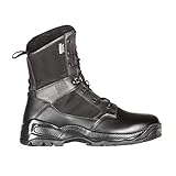 5.11 Men's Tactical ATC 2.0 8-Inch Side Zipper Waterproof Military Boot, Black, 10.5 M US