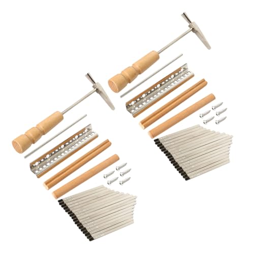 VILLCASE 2�Z�b�g �J�����o 17�L�[ �C���L�b�g �e�w�s�A�m�L�[�T�h���Z�b�g �������u���b�W�`���[�j���O�n���}�[�t�� DIY��Â��J�����o�̏C���ɍœK �w�ɒe�͐��̂���؍ދ����f��