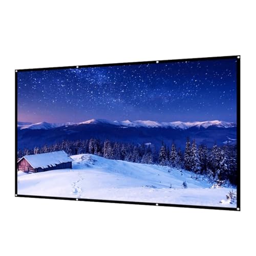 Pantalla de proyección portátil para interior y exterior 120 pulg