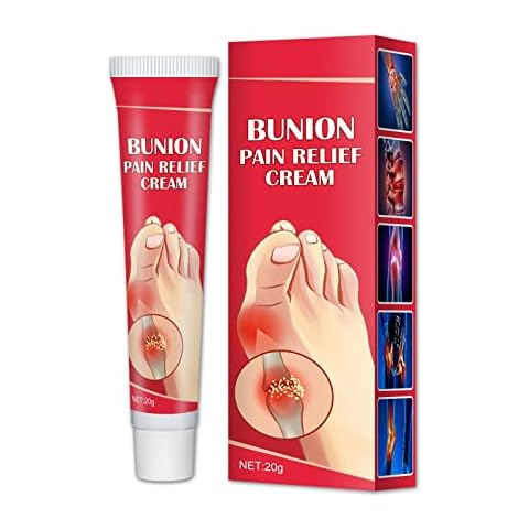 Bunion Pain Relief Cream,Arching Bunion Relief Cream,Bunion Toe Stiffness Relief Cream,Joint Pain Cream,for Joint Toe Relief Stiffness (1PC) Cover