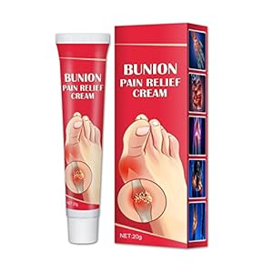 Bunion Pain Relief Cream,Bunion Relief Cream,Bunion beruhigende Creme,Bogen Bunion Relief creme,Zur Linderung von Gelenkzehenschmerzen bei Steifheit und Entzündungen,20g