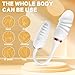 Thrusting Vibrating Massager - Clitioral Sucker Vibratorsmassager Electronic for Foot or Neck Viboatoars Couples High Frequency Silent Personal Massage Adult Tools Portable WR03 (Medium)