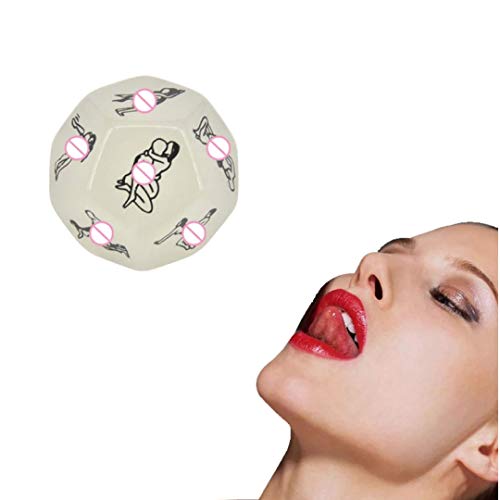 dado sexual,erotico,hetero,brilha no escuro,brincadeira,12posiçoes,adulto,amor,humor