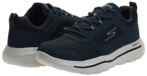 Tênis Skechers Go Walk Evolution Ultra-Enhan Azul Escuro/Cinza Escuro 38